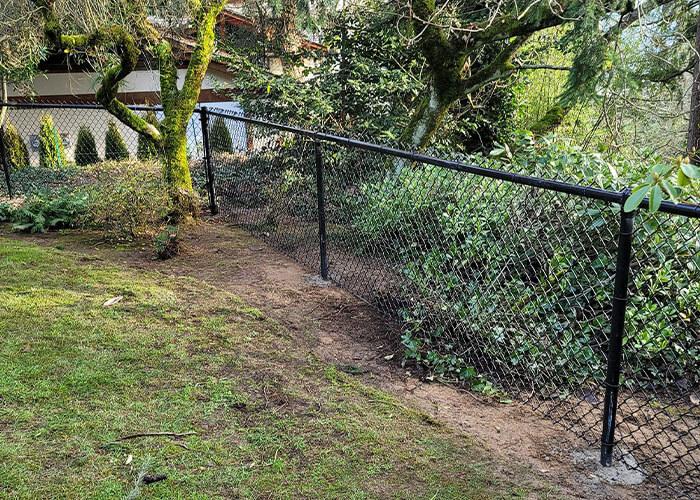 Chain link fence contractor in Greater Seattle