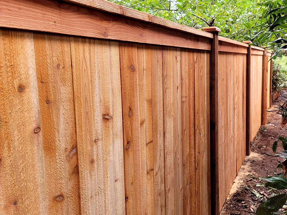 Ballard Washington wood privacy fencing